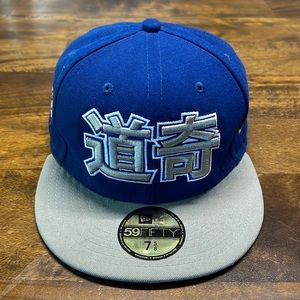 7 5/8 LA dodgers fitted new era hat